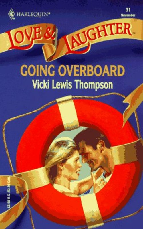 Book cover for "Going Overboard" by Vicki Lewis Thompson
