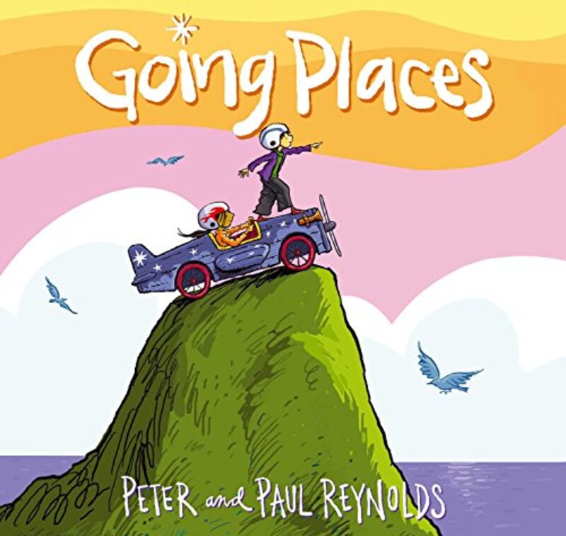 Book cover for "Going Places" by Peter H Reynolds