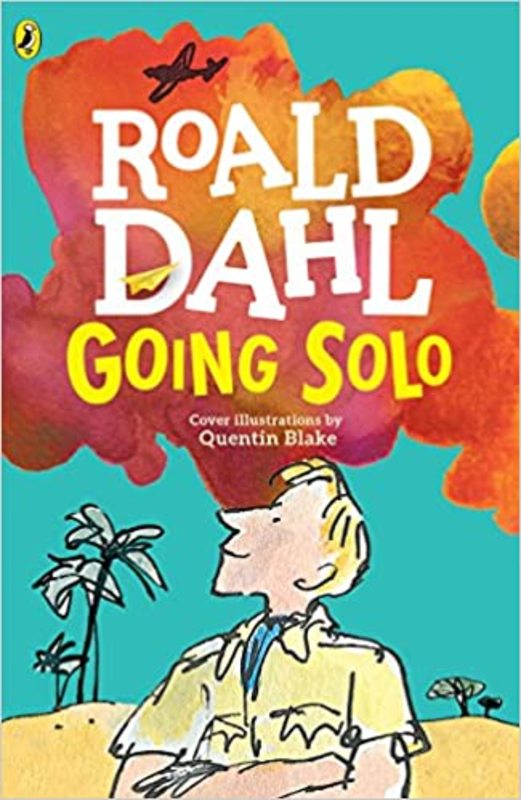 Book cover for "Going Solo" by Roald Dahl