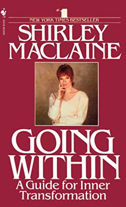 Book cover for "Going Within" by Shirley MacLaine