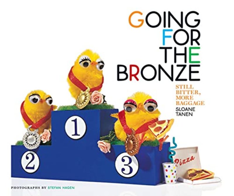 Book cover for "Going for the Bronze" by Sloane Tanen