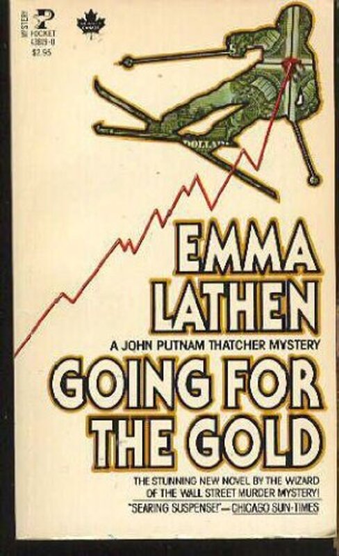 Book cover for "Going for the Gold" by Emma Lathen