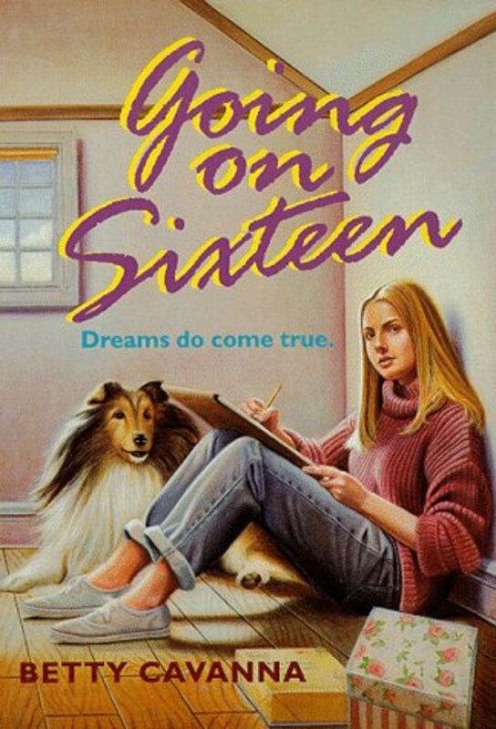 Book cover for "Going on Sixteen" by Betsy Allen