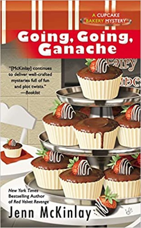 Book cover for "Going, Going, Ganache" by Jenn McKinlay