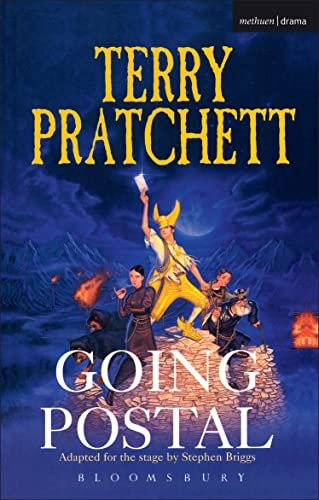 Book cover for "Going Postal" by Terry Pratchett
