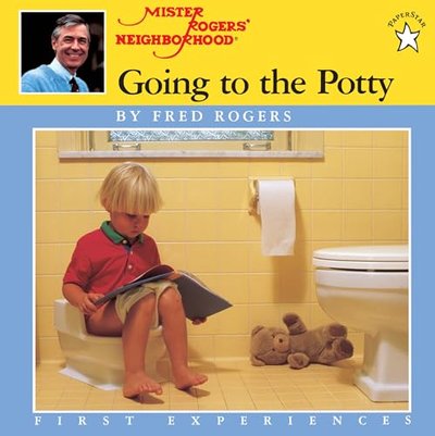 Book cover for "Going to the Potty" by Fred Rogers