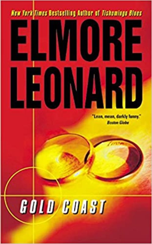 Book cover for "Gold Coast" by Elmore Leonard