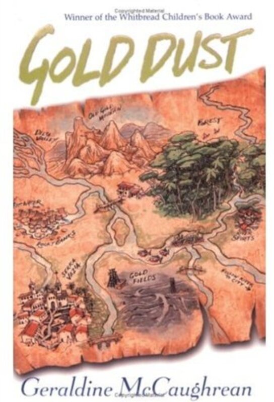 Book cover for "Gold Dust" by Geraldine McCaughrean