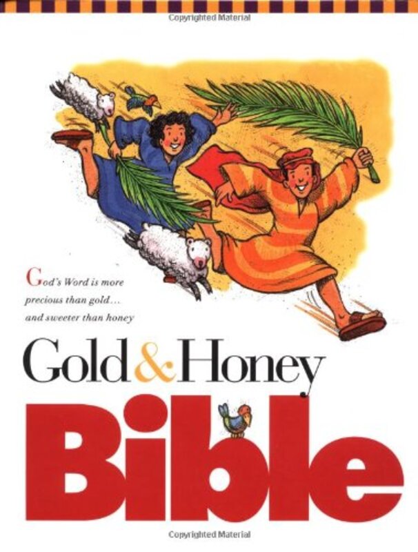 Book cover for "Gold and Honey Bible" by Melody Carlson