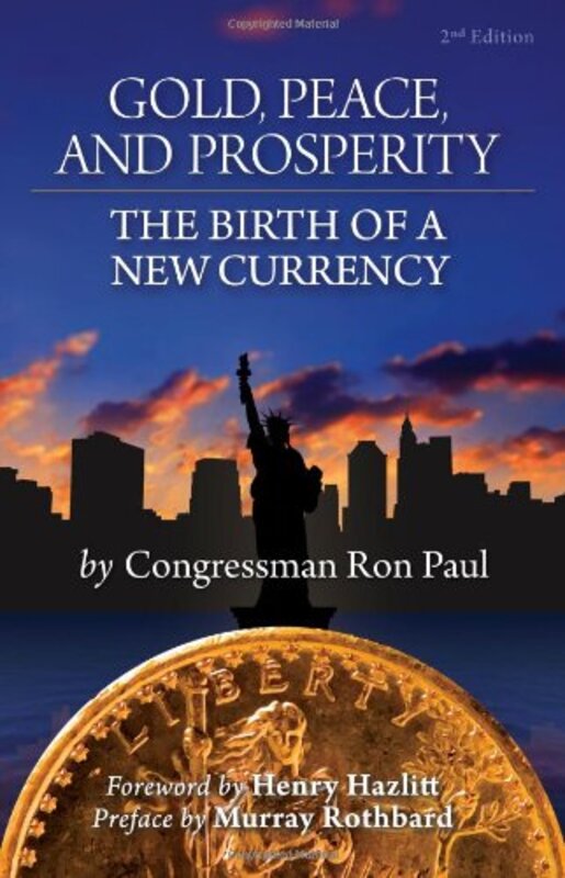 Book cover for "Gold, Peace, and Prosperity"