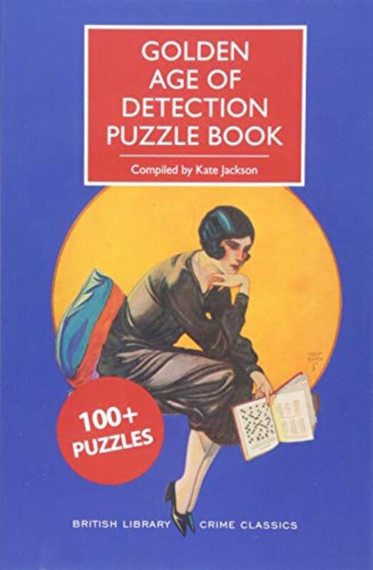 Book cover for "Golden Age of Detection Puzzle Book" by Various