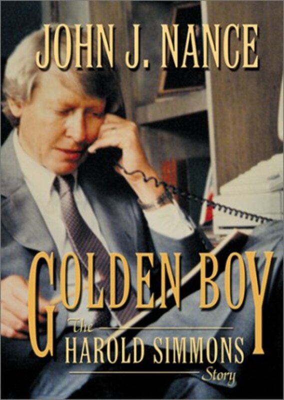 Book cover for "Golden Boy" by John J Nance