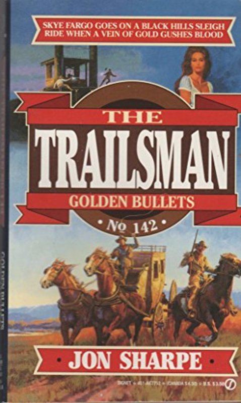 Book cover for "Golden Bullets" by Jon Sharpe