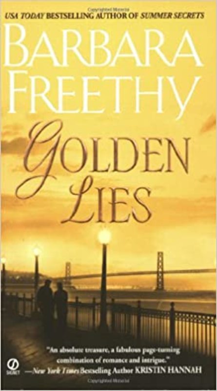Book cover for "Golden Lies" by Barbara Freethy