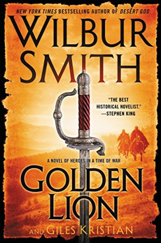 Book cover for "Golden Lion" by Wilbur Smith