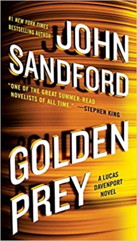Book cover for "Golden Prey" by John Sandford