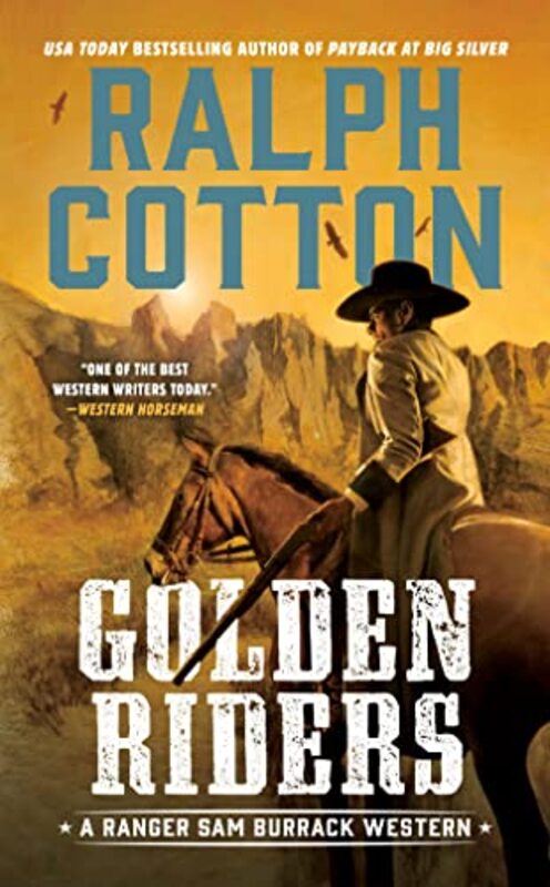 Book cover for "Golden Riders" by Ralph Cotton