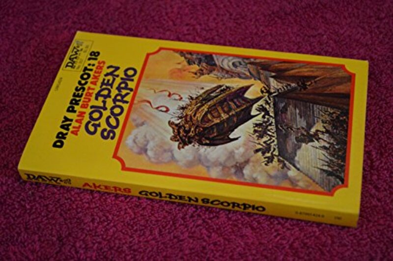 Book cover for "Golden Scorpio" by Kenneth Bulmer