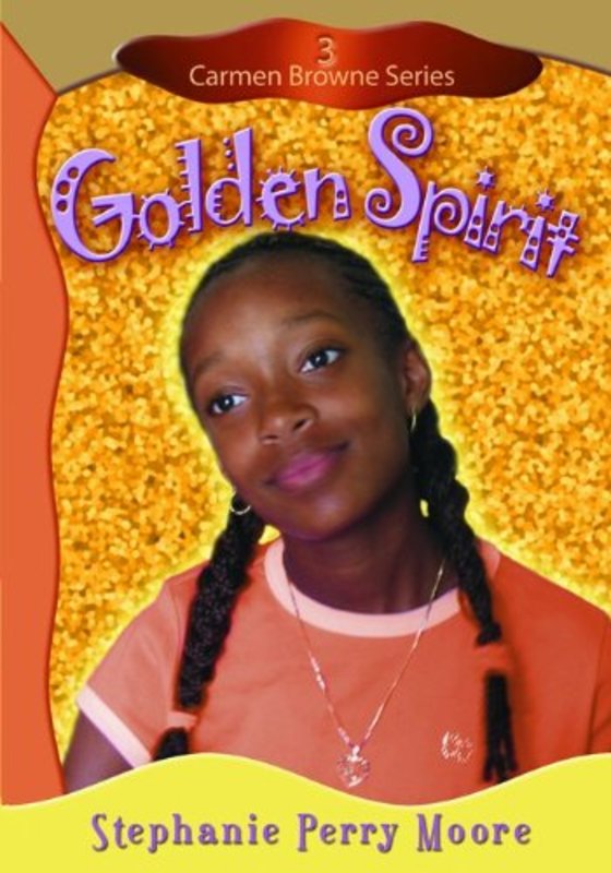 Book cover for "Golden Spirit" by Stephanie Perry Moore