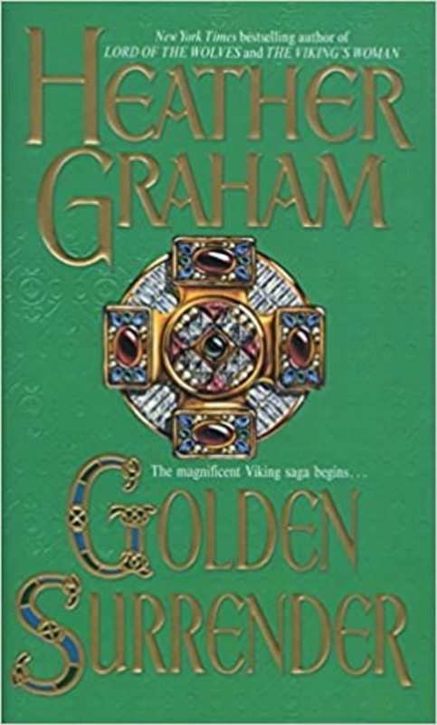 Book cover for "Golden Surrender" by Heather Graham