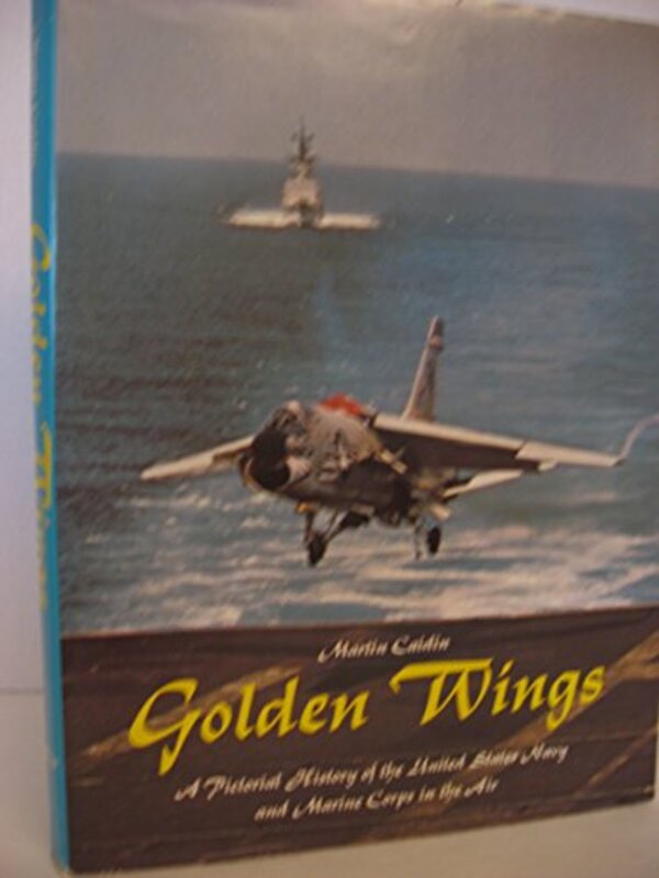 Book cover for "Golden Wings" by Martin Caidin