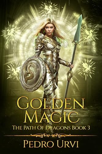 Book cover for "Golden Magic" by Pedro Urvi