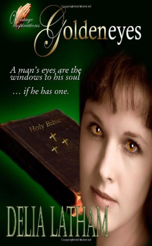 Book cover for "Goldeneyes" by Delia Latham