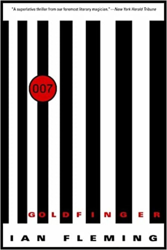 Book cover for "Goldfinger" by Ian Fleming