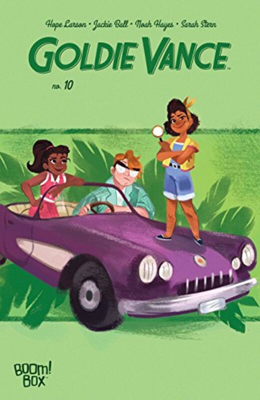 Book cover for "Goldie Vance #10" by Hope Larson