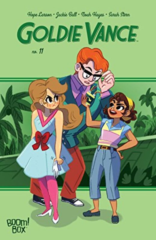 Book cover for "Goldie Vance #11" by Hope Larson