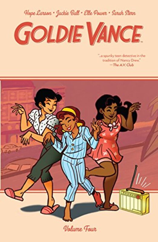 Book cover for "Goldie Vance #4" by Hope Larson