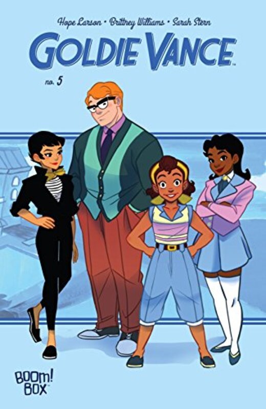 Book cover for "Goldie Vance #5" by Hope Larson