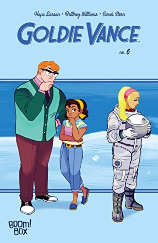 Book cover for "Goldie Vance #6" by Hope Larson