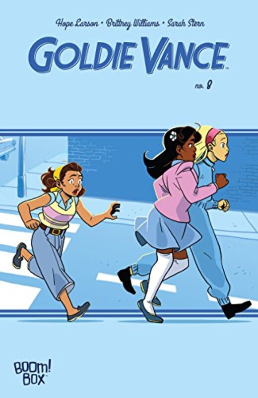 Book cover for "Goldie Vance #8" by Hope Larson