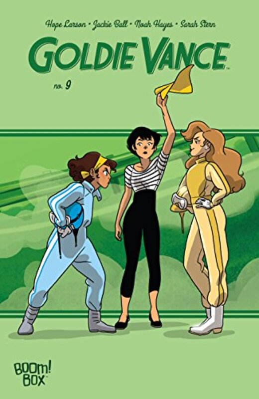 Book cover for "Goldie Vance #9" by Hope Larson