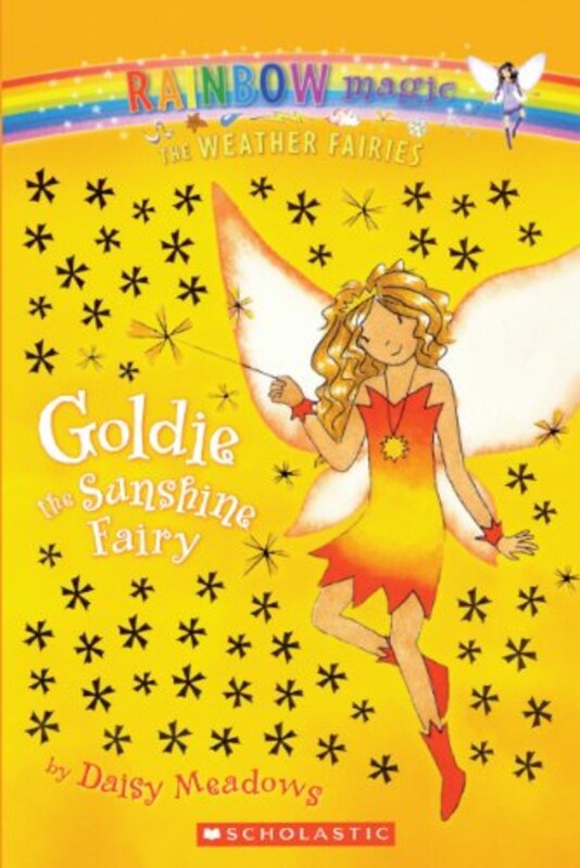 Book cover for "Goldie the Sunshine Fairy" by Daisy Meadows