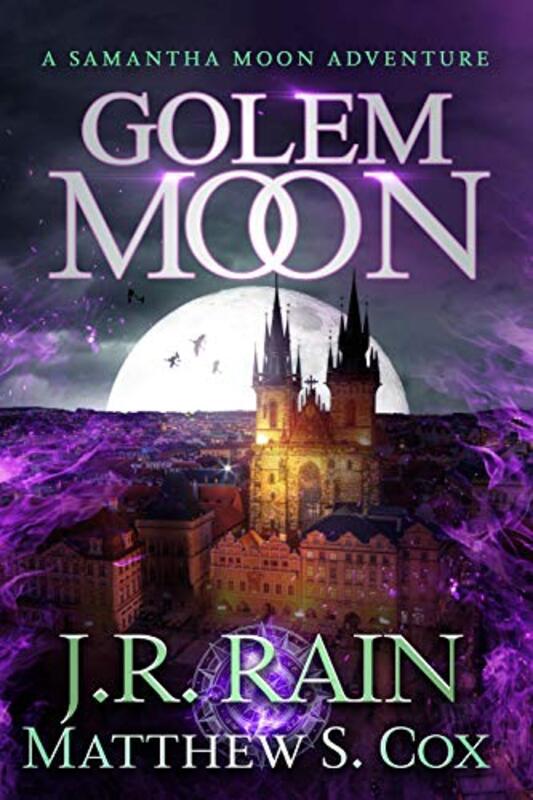 Book cover for "Golem Moon" by J R Rain