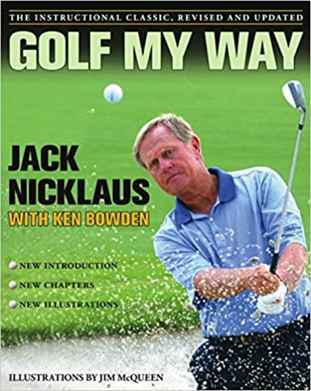 Book cover for "Golf My Way" by Jack Nicklaus