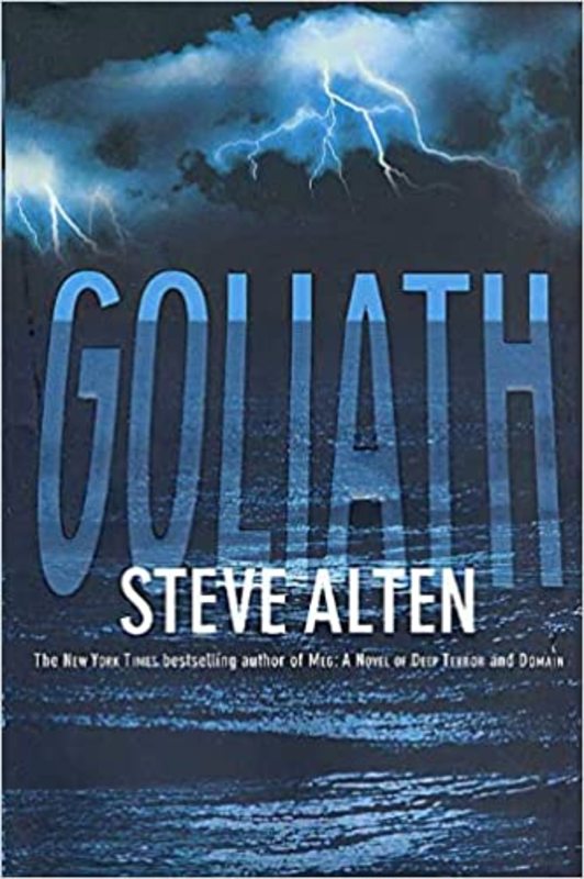 Book cover for "Goliath" by Steve Alten