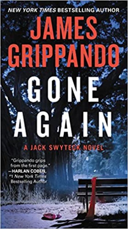 Book cover for "Gone Again" by James Grippando