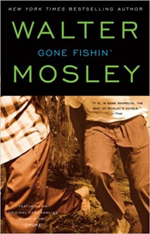 Book cover for "Gone Fishin'" by Walter Mosley