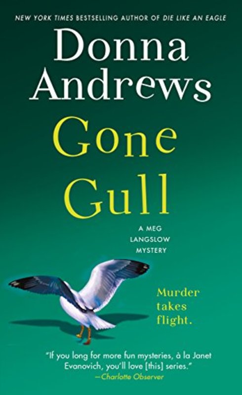 Book cover for "Gone Gull" by Donna Andrews