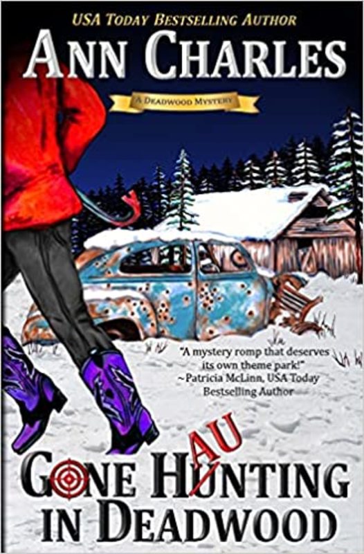 Book cover for "Gone Haunting in Deadwood" by Ann Charles