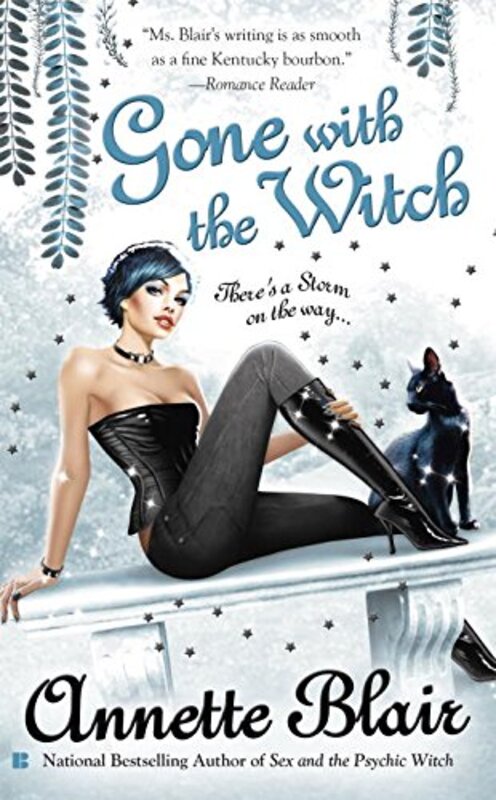Book cover for "Gone with the Witch" by Annette Blair