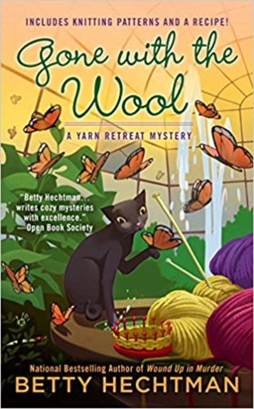 Book cover for "Gone with the Wool" by Betty Hechtman