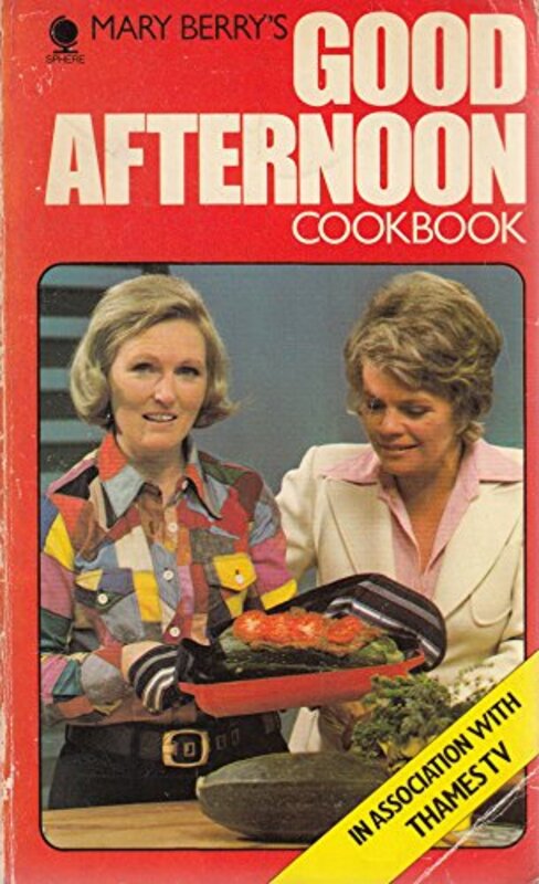 Book cover for "Good Afternoon Cookbook" by Mary Berry
