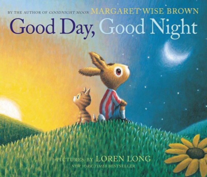 Book cover for "Good Day, Good Night" by Margaret Wise Brown