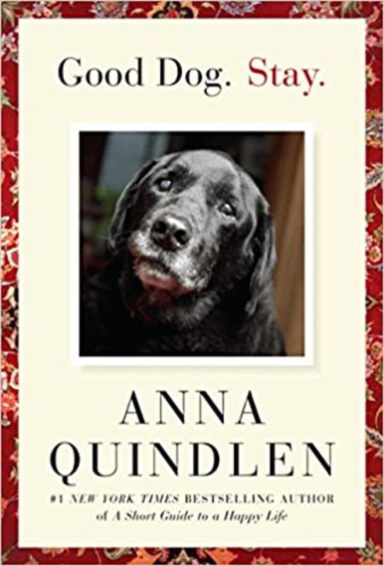 Book cover for "Good Dog. Stay." by Anna Quindlen