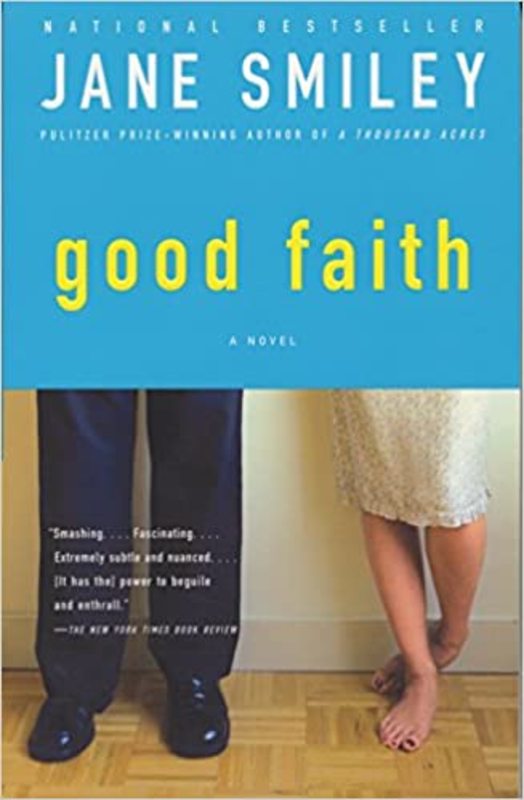 Book cover for "Good Faith" by Jane Smiley