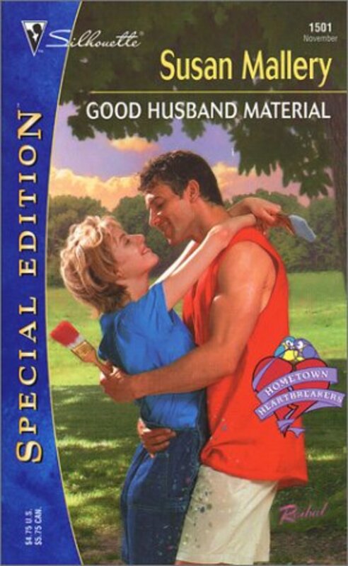 Book cover for "Good Husband Material" by Susan Mallery